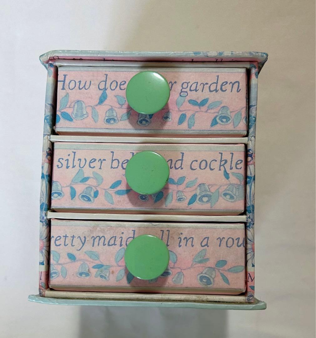 ローラアシュレイ 小物入れ 引き出し