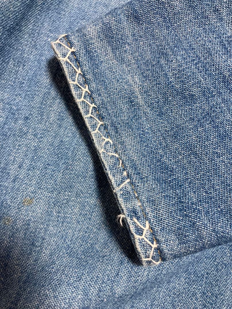 【激レア】70s JC Penney MH 白タグ 金文字 ハンド刺繍XL相当