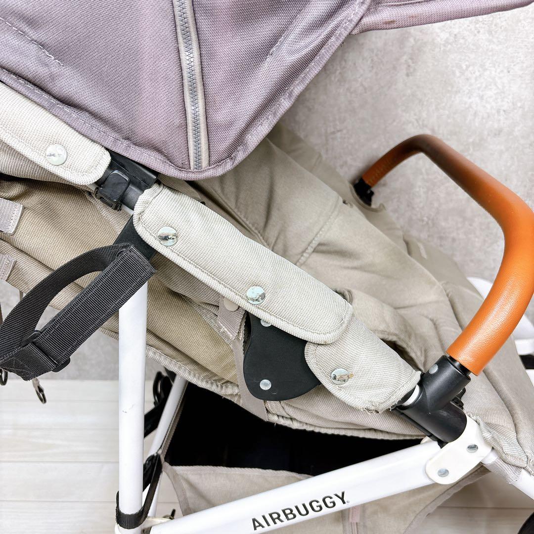 【送料込み】Airbuggy COCO DOUBLE EXフロムバース ストーン