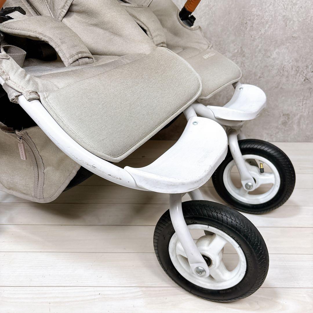 【送料込み】Airbuggy COCO DOUBLE EXフロムバース ストーン