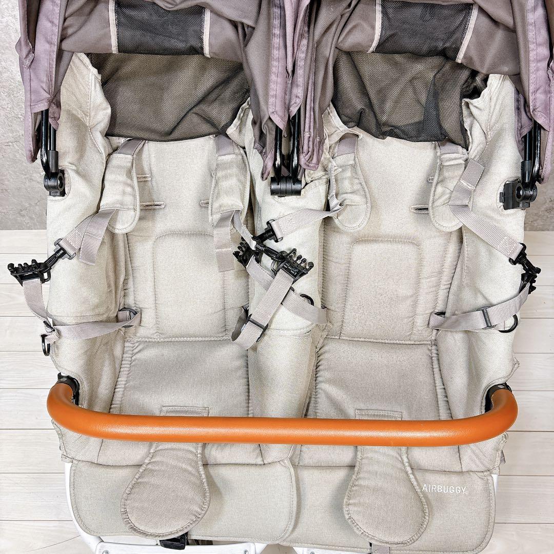 【送料込み】Airbuggy COCO DOUBLE EXフロムバース ストーン