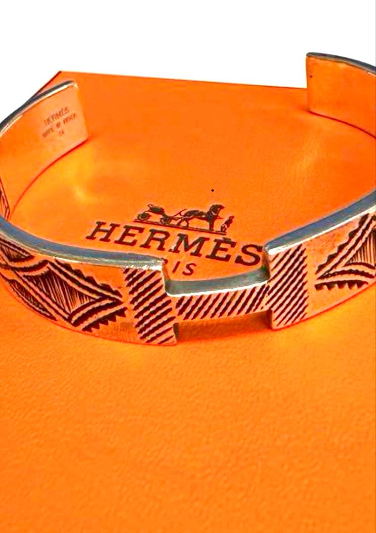 エルメス　HERMESTouaregトゥアレグ タコルテ バングルT4 美中古