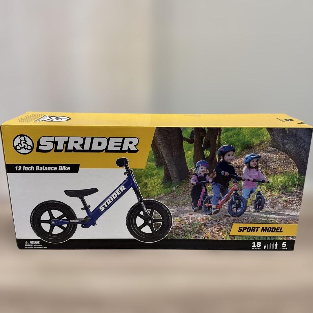 STRIDER12Sport バランスバイク 青