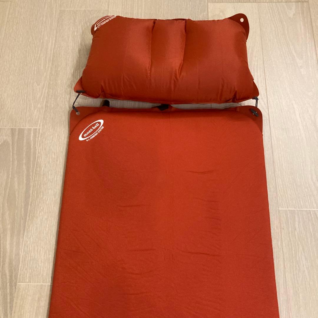 モンベル　U.L.CONFORT スリーピングマット150 枕付き