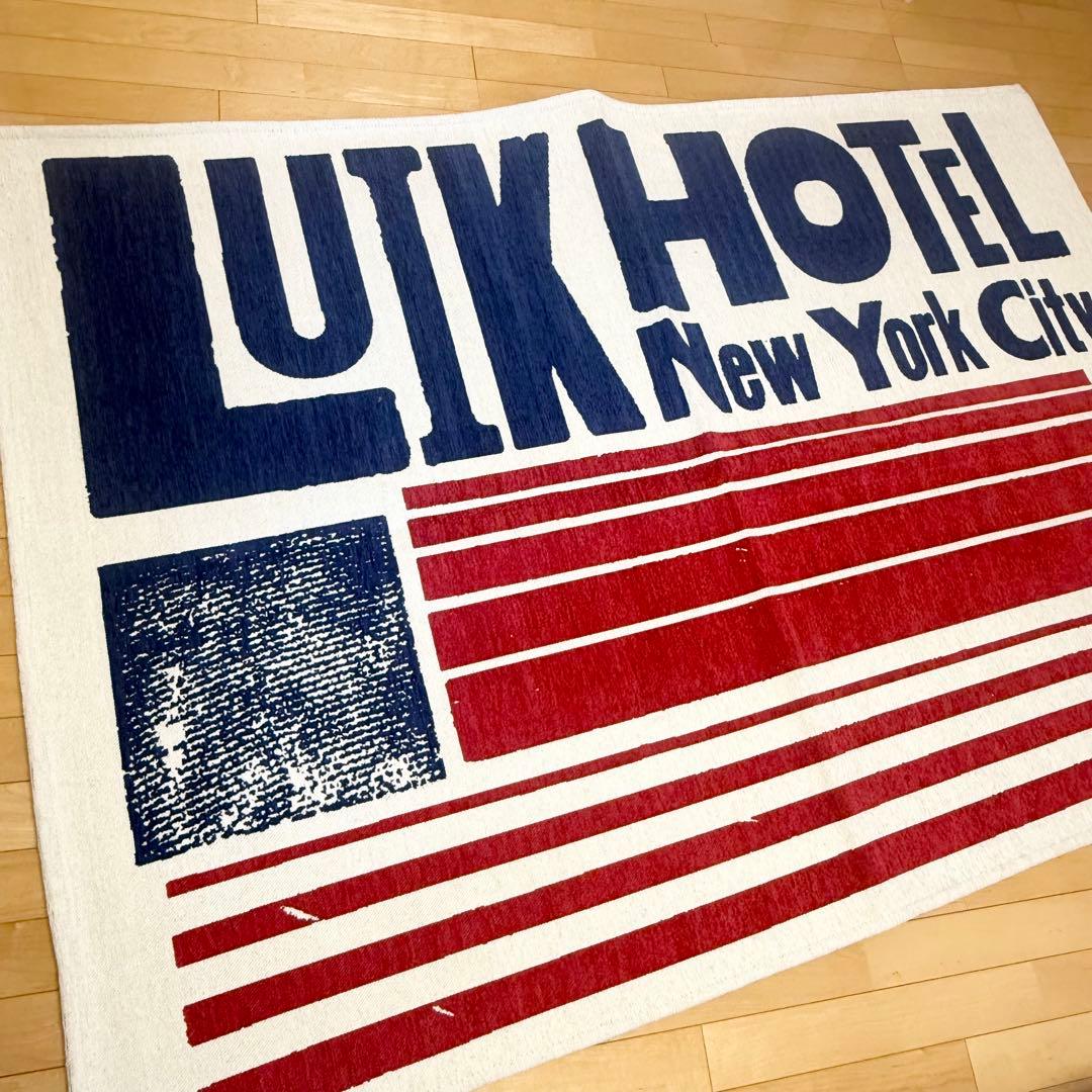 ジャーナルスタンダード 大判 ラグ ラグマット 星条旗 LUIK HOTEL