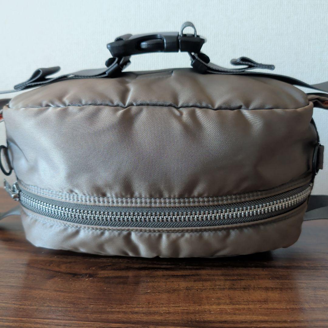希少 廃盤カラー PORTER TANKER ウエストバッグ グレー 2way