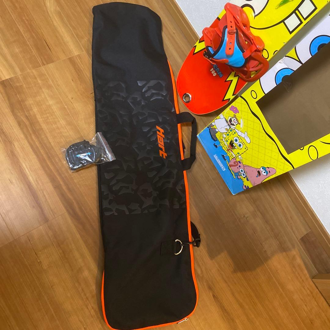 サロモン スポンジボブ スノーボード 100 キッズ　ジュニア　板