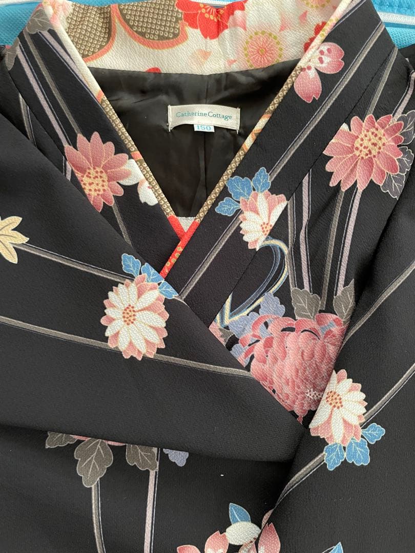 卒業式袴セット150キャサリンコテージ肌襦袢　ヒモ付き補正タオル　小学生