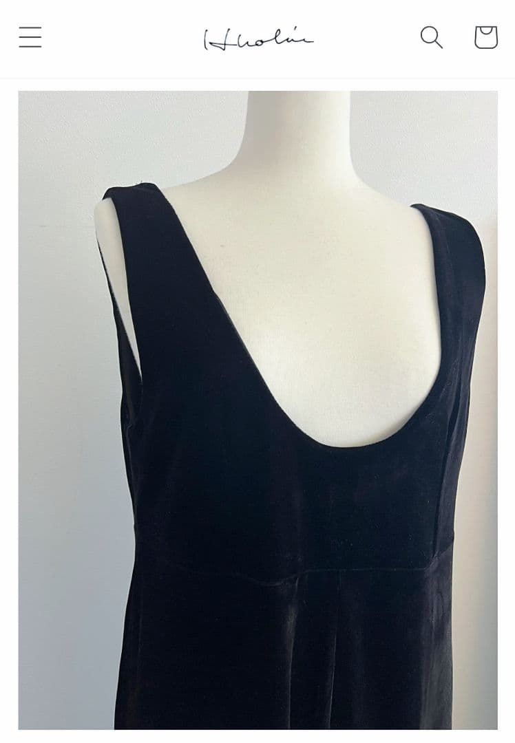 【 新品タグ付 】hholic エイチホリック ベロア オールインワン