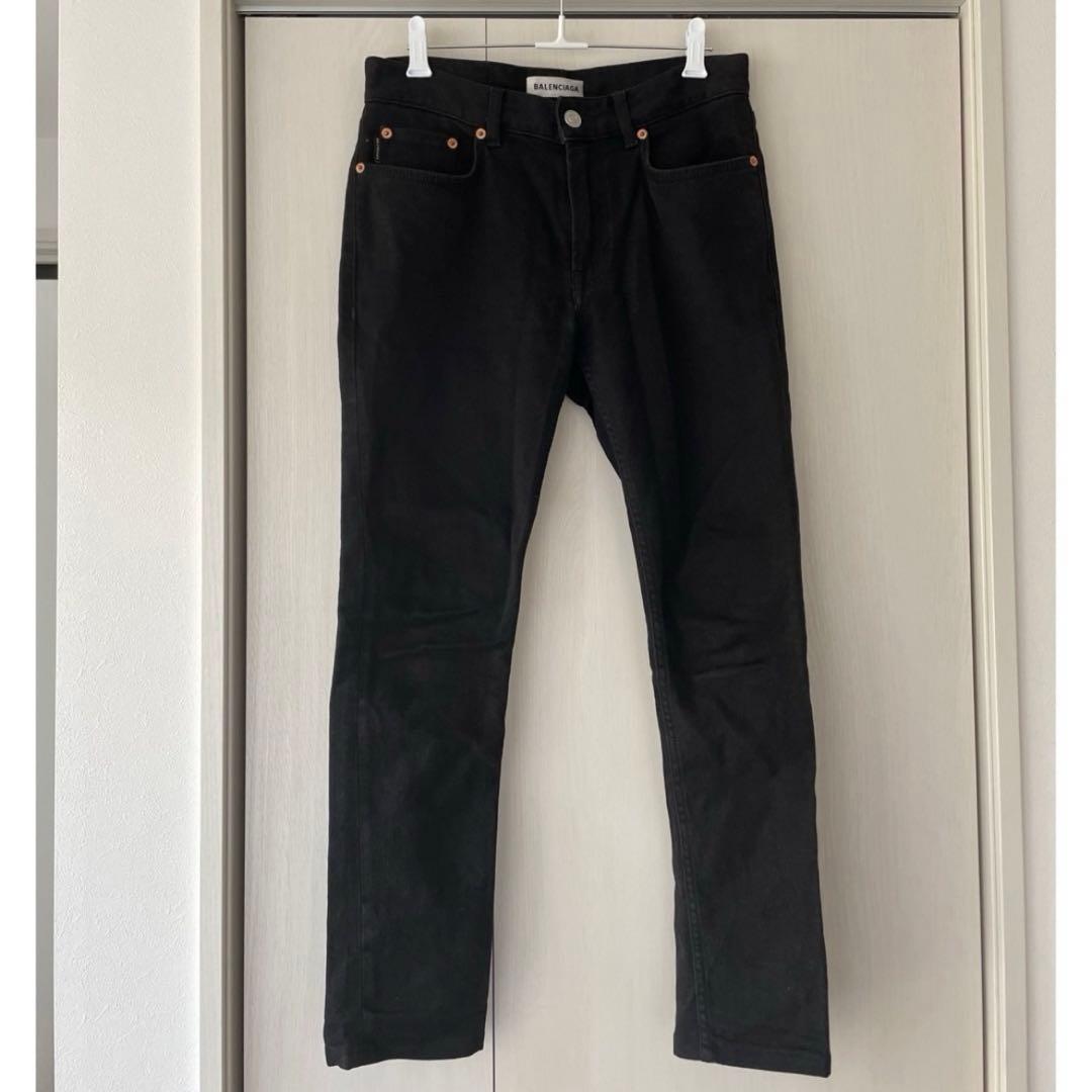 BALENCIAGA スキニーデニムパンツ レディース パンツ ブラック
