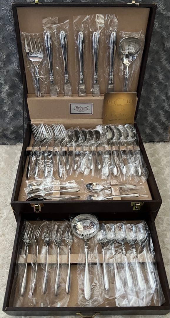 アズマ　カトラリーセット　インペリアル 18-18 ディナーセット〈38本〉⑤