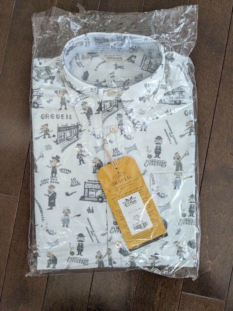 ORGUEIL オルゲイユ 長袖シャツ(OR-5083) サイズ38 未使用品