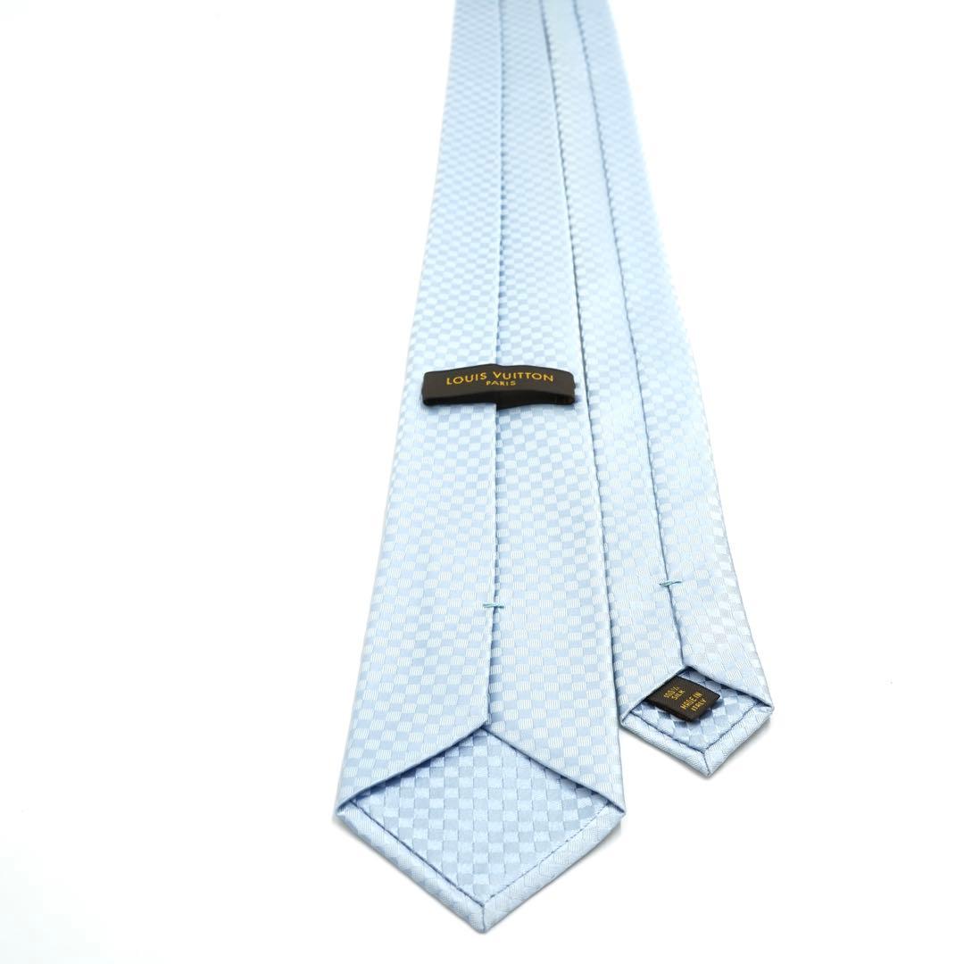 ✨新品未使用品✨　LOUIS VUITTON ネクタイ　モノグラム　ダミエ柄