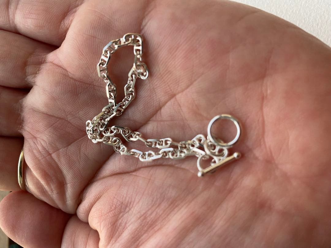 アンカー マリーナ ブレスレット チェーン シルバー silver 925 3