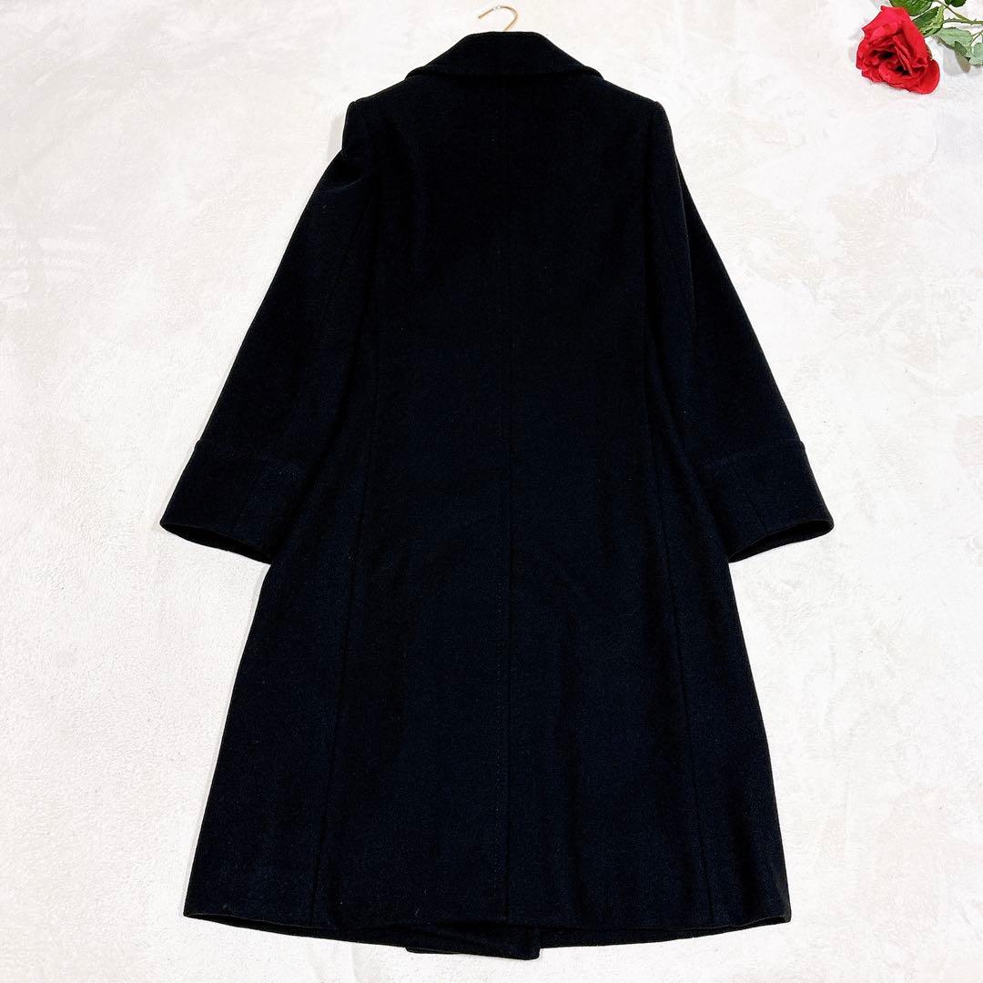 未使用✨　アクアスキュータム　チェスターコート　ウール　カシミヤ　ロング　9