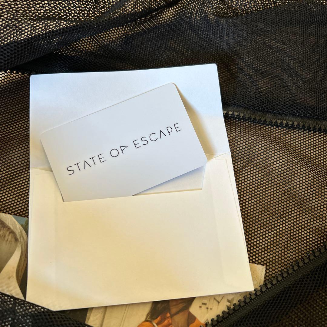 State of escape ターコイズブルー　2way バッグ