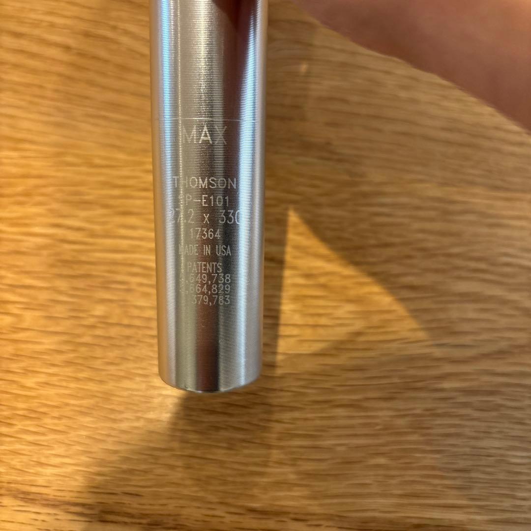 ろん　THOMSON ELITE 27.2 330mm シートポスト