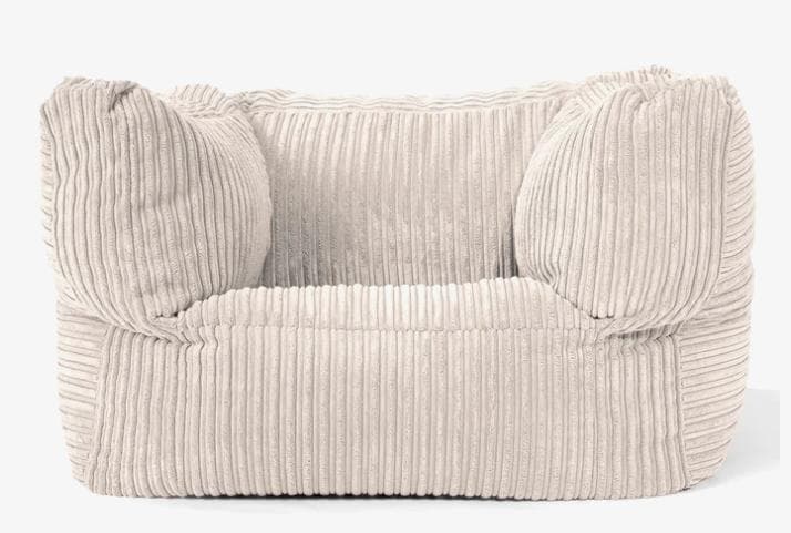 【限定品】loungepug ビーズクッション　ベージュ