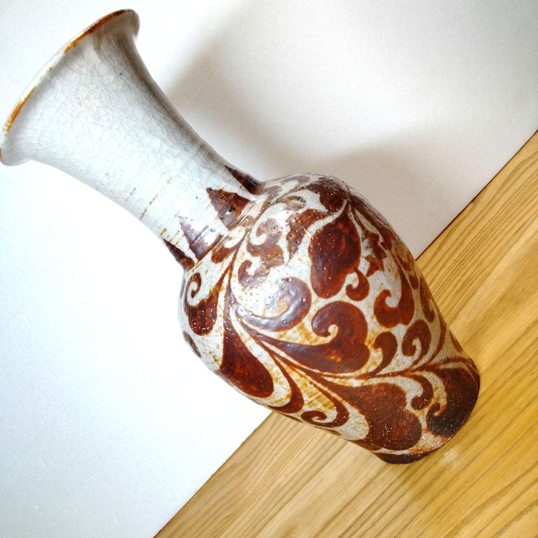 ☆ 加藤卓男 人間国宝 志野花瓶