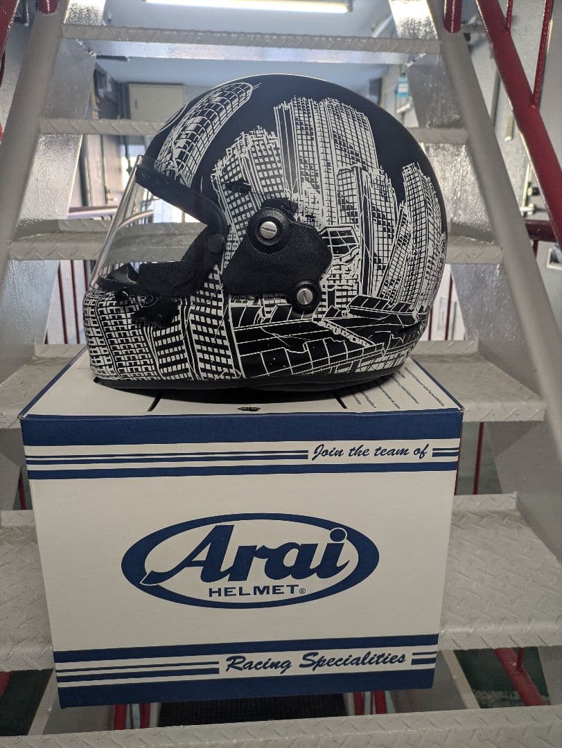 ロアーズオリジナル ARAIラパイドNEO ブラック【希少】61-62サイズ