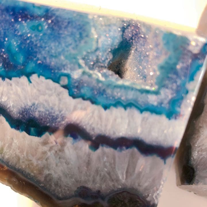 青い天然石 鉱物2点セット