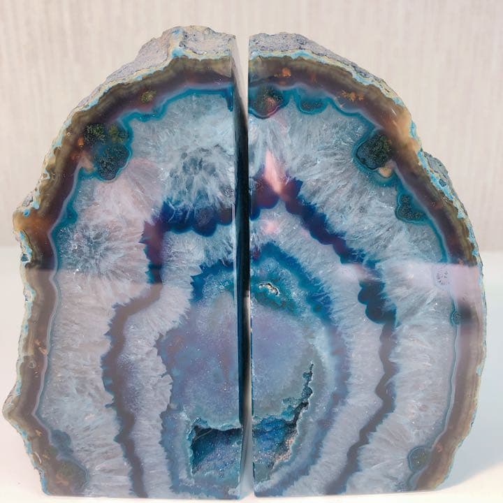 青い天然石 鉱物2点セット