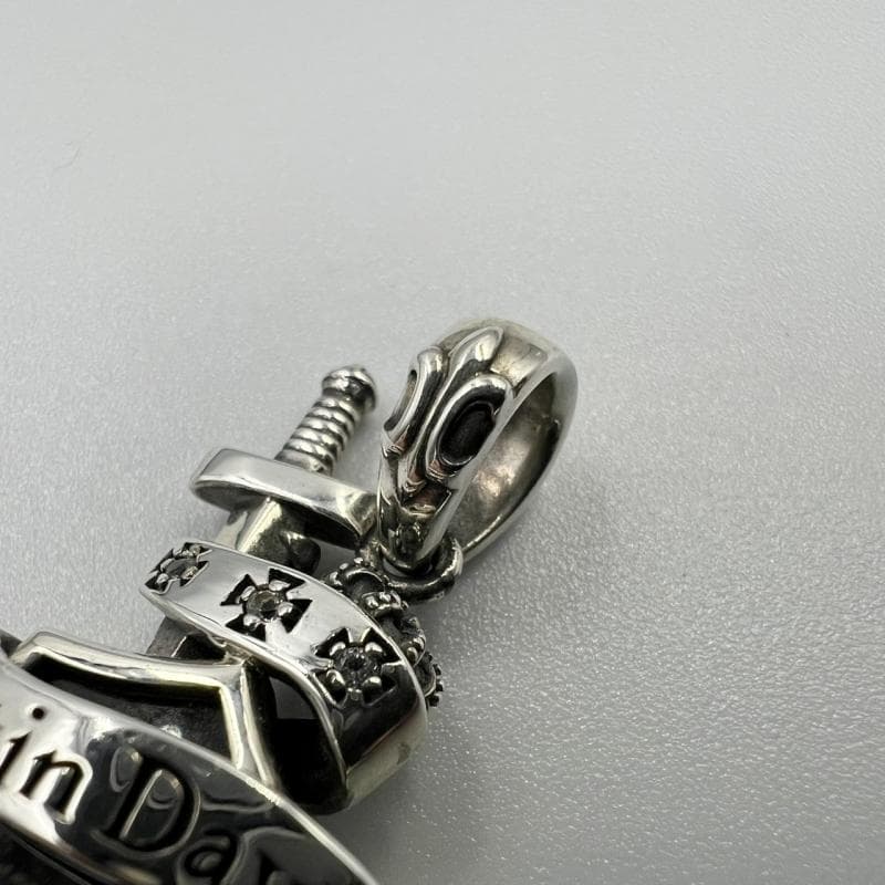 Justin Davis KINGS COURAGE トップ ネックレス 925