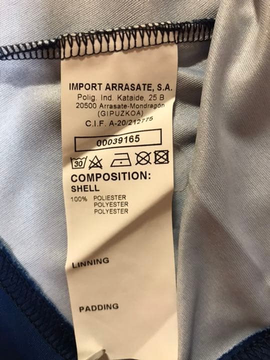 正規品ASTORE カタルーニャ選抜「6」シャビ・エルナンデス半袖Mユニフォーム