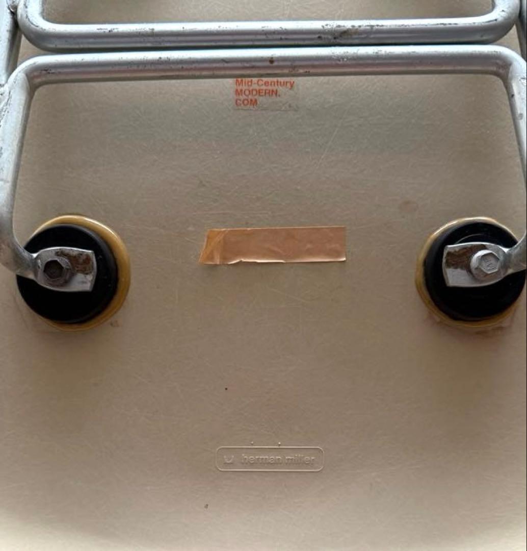 ハーマンミラー イームズ ヴィンテージ サイドシェルチェア パーチメント