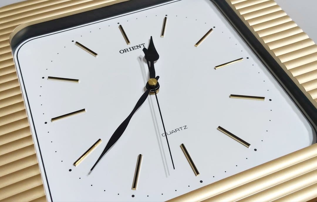 ORIENT オリエント ミッドセンチュリー 掛け時計 ウォールクロック レトロ