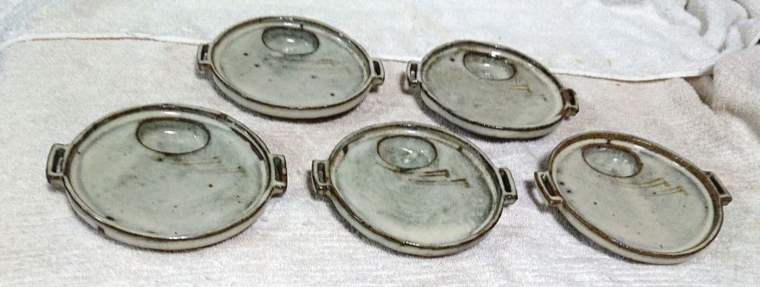 北大路魯山人作向付け5ケ 木箱付きA437