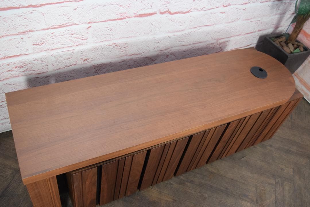 展示品 カリモク テレビボード 幅136cm QT91AH ウォールナット