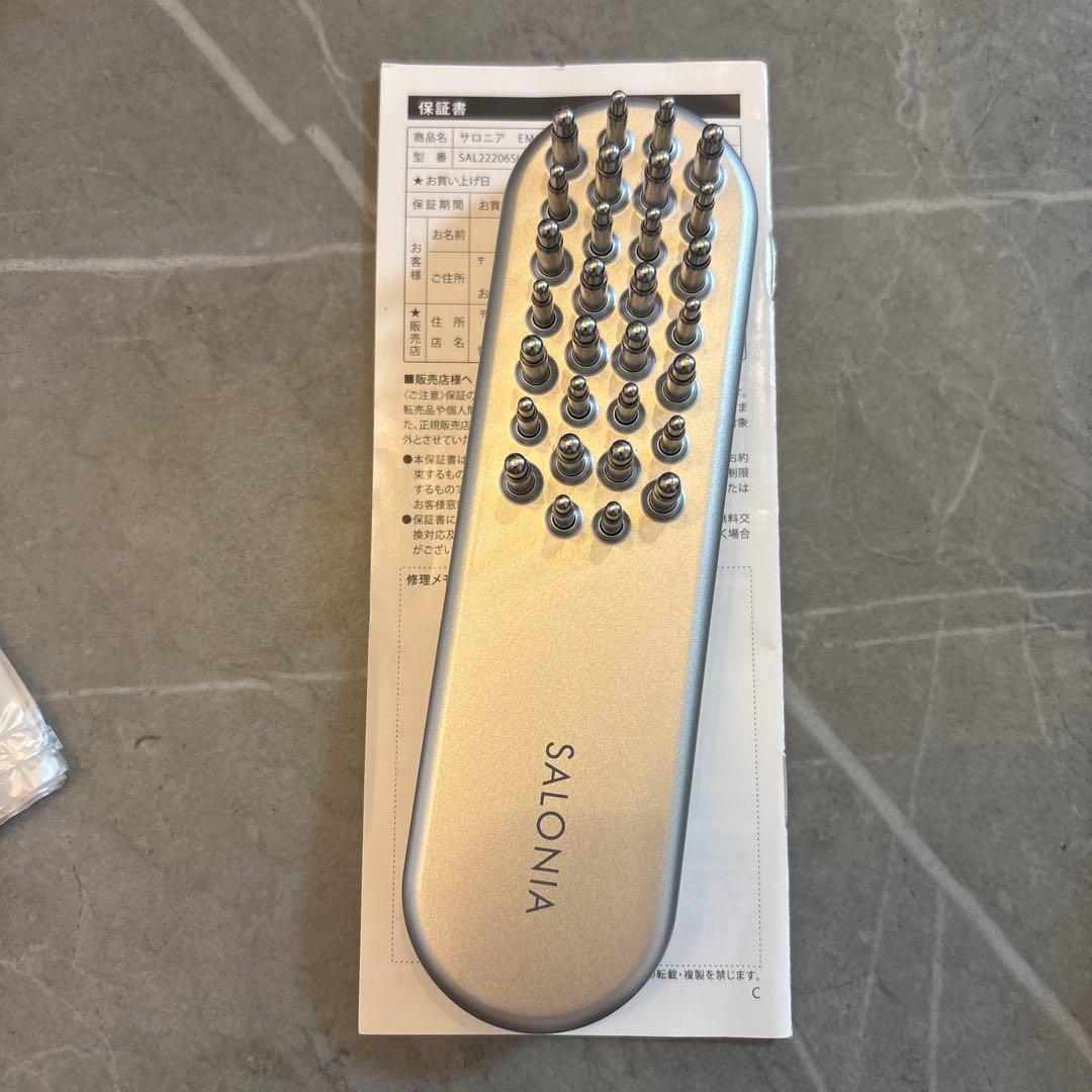 SALONIA 電気ブラシ　ems 美顔器
