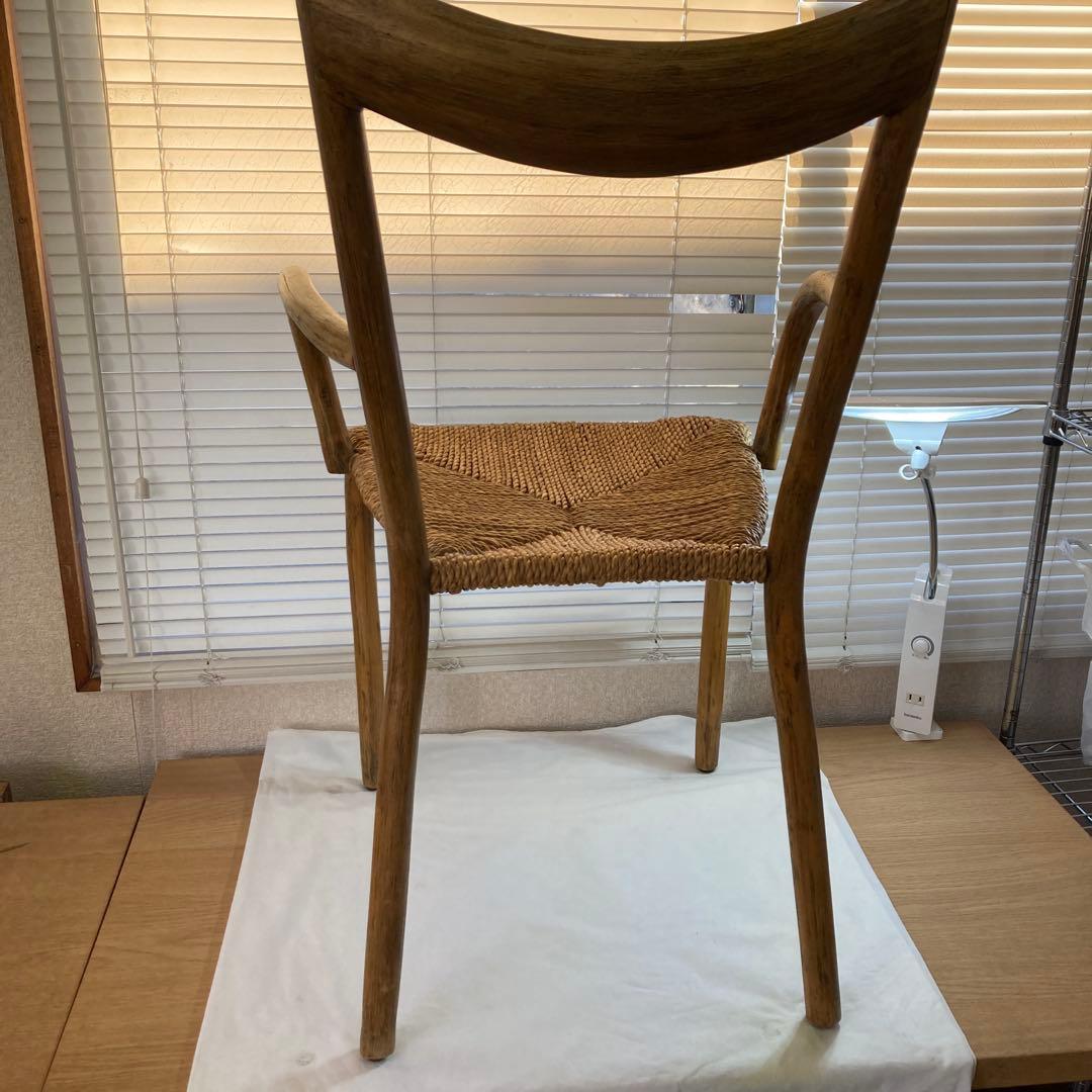 天然素材 アームチェア
