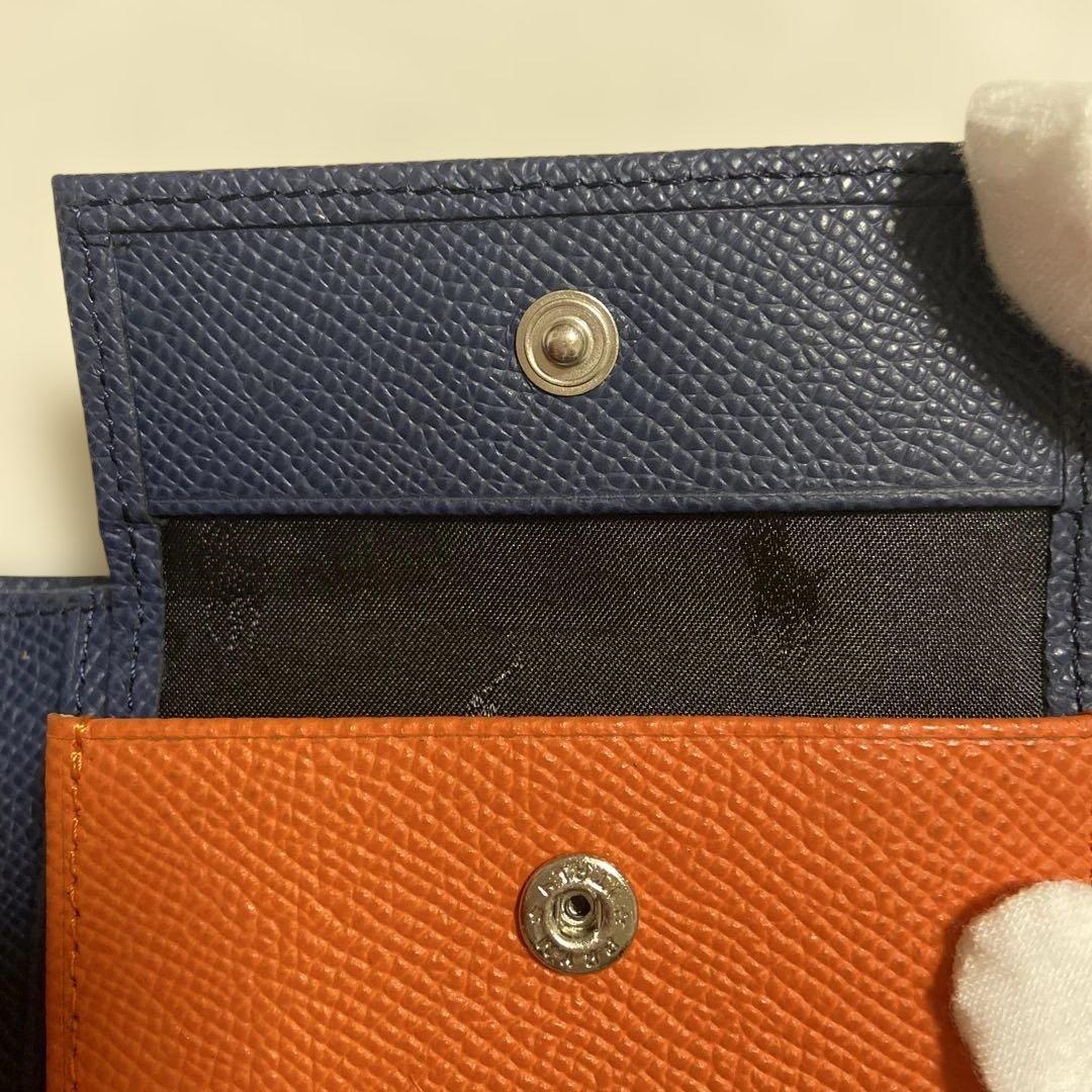 Polo Ralph Lauren ネイビー 二つ折り財布 アウトレット