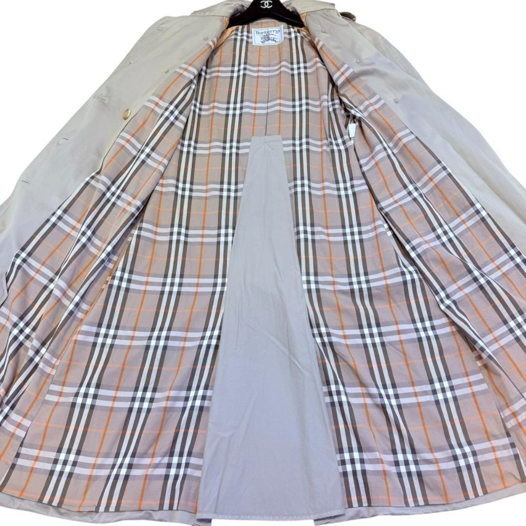BURBERRY 腰ベルト ノバチェック コットン トレンチコート レディース