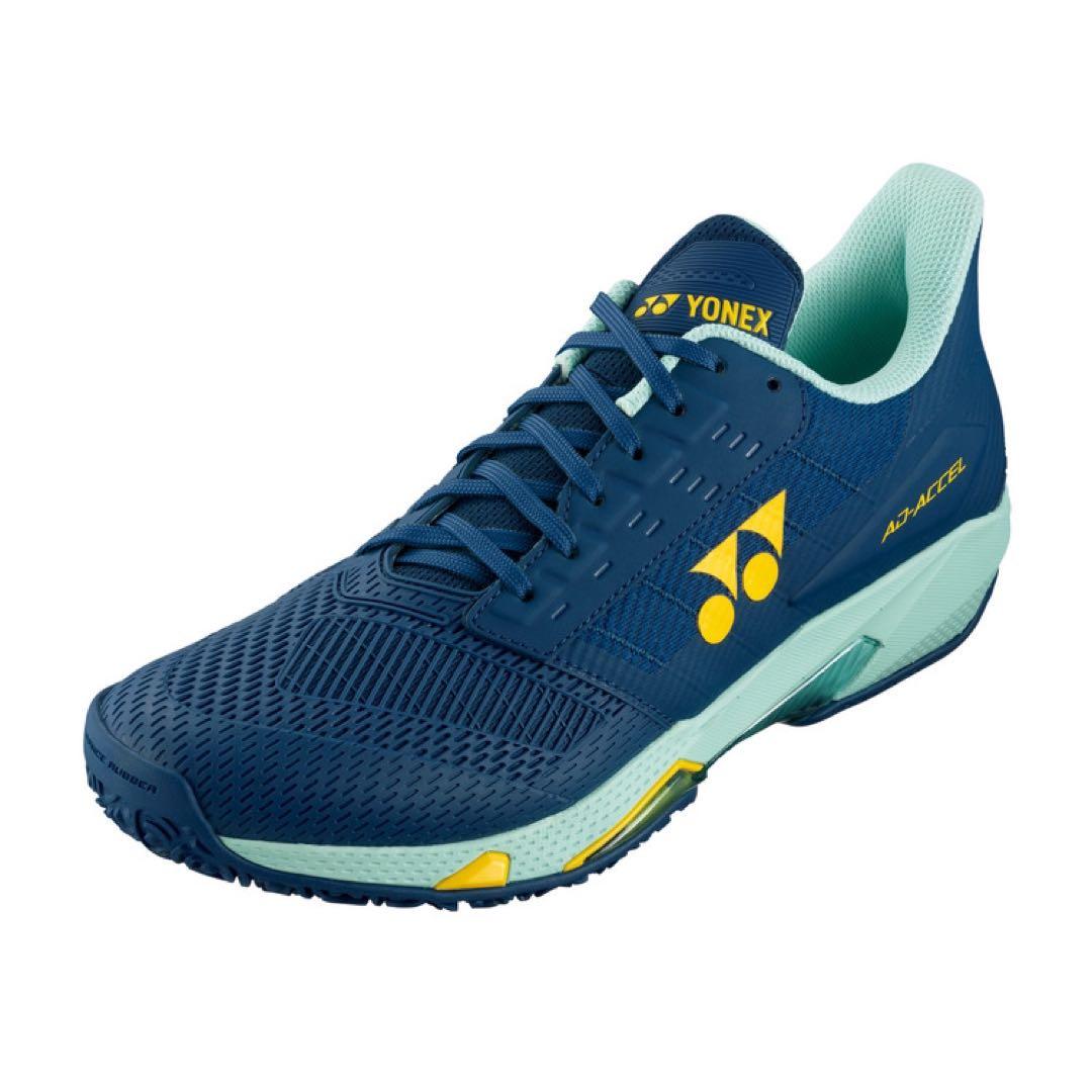 25.0cm アドアクセル　新品未使用　YONEX テニス　シューズ