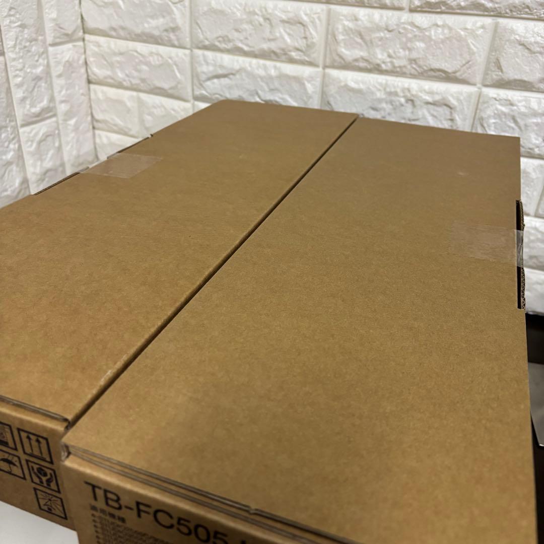 ➀東芝 純正トナー T-FC505J 8本　カートリッジ　廃トナーボックス2個