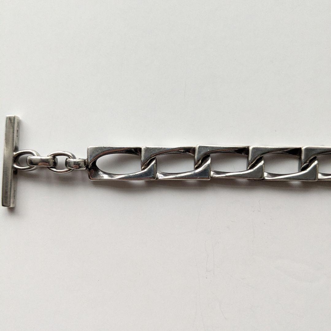 希少 GUCCI グッチ フィガロ チェーン ブレスレット ヴィンテージ