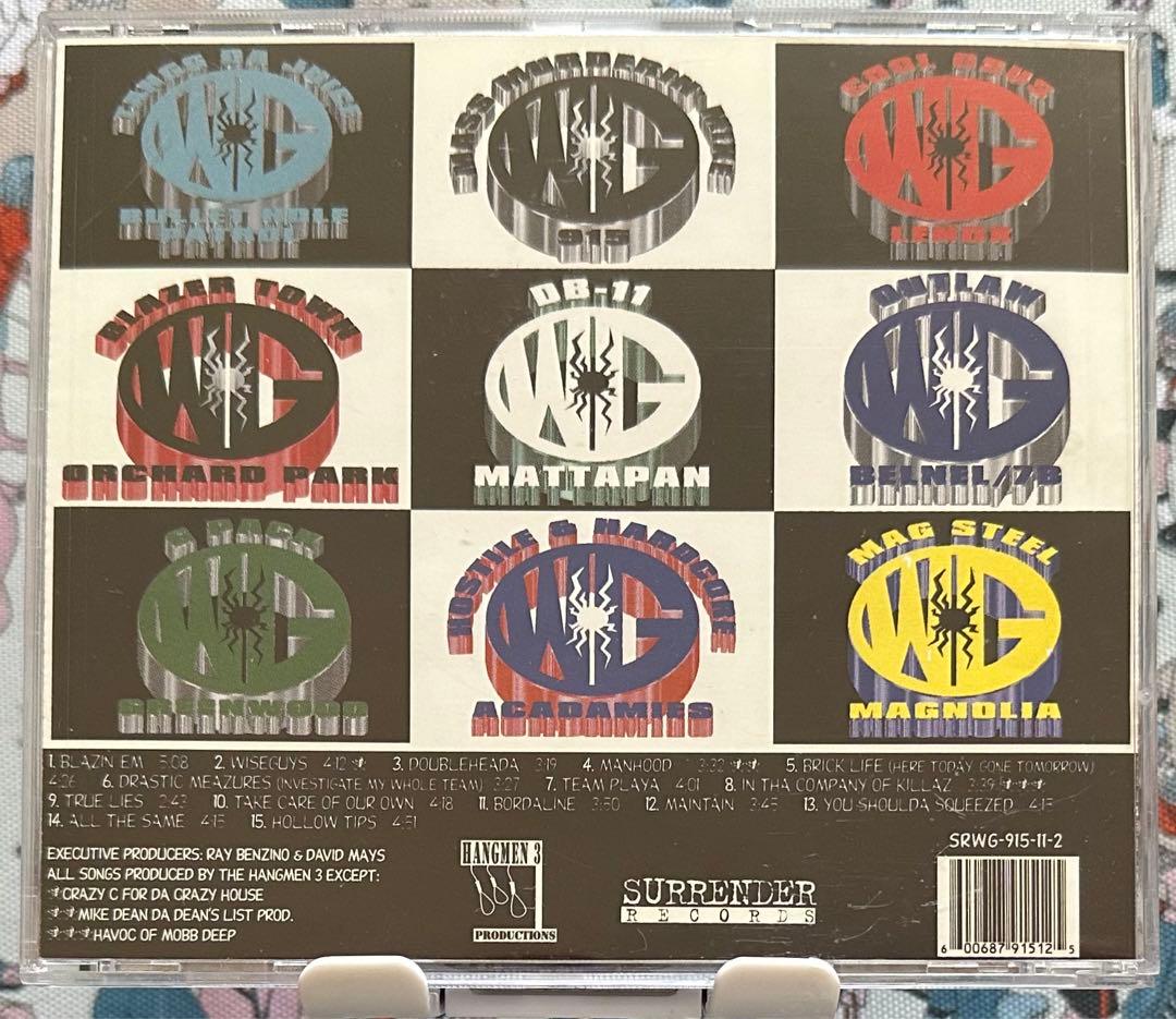 洋楽 G RAP Wiseguys CD RARE