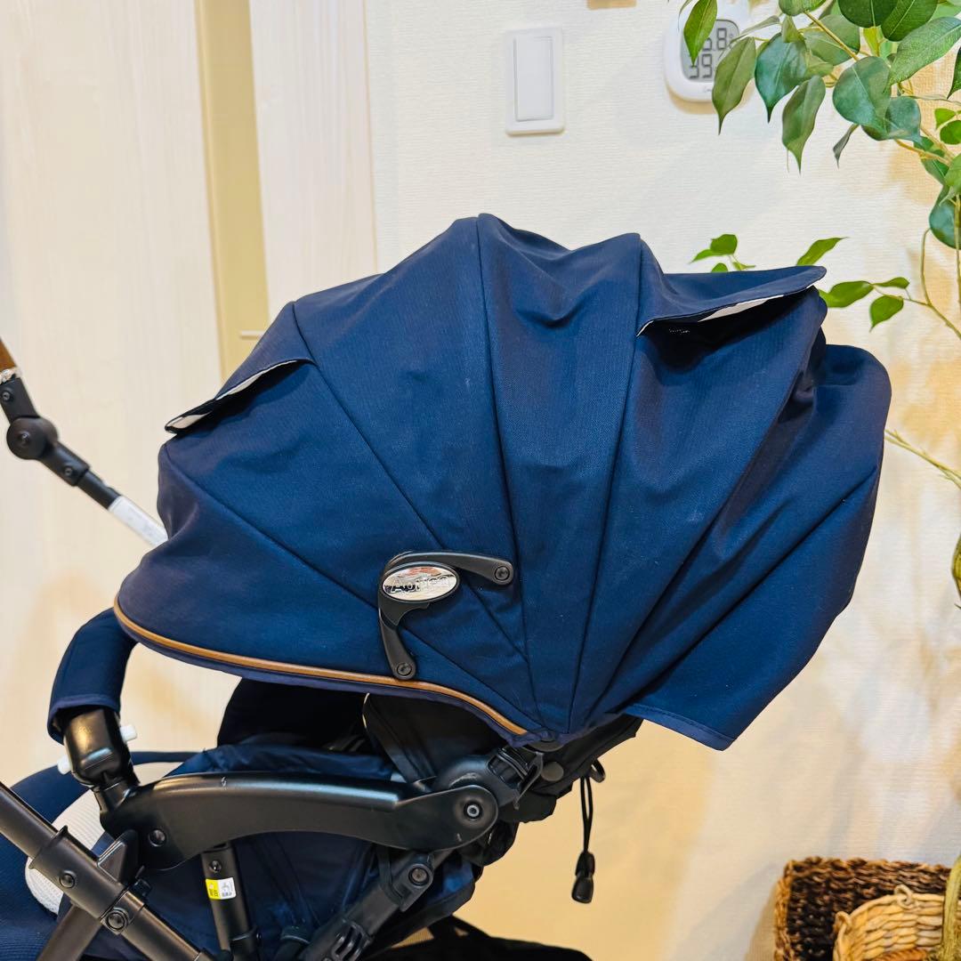 ひ*な様 【美品✨】アップリカ　ベビーカー　ラクーナビッテ クッション⭐︎ レザ