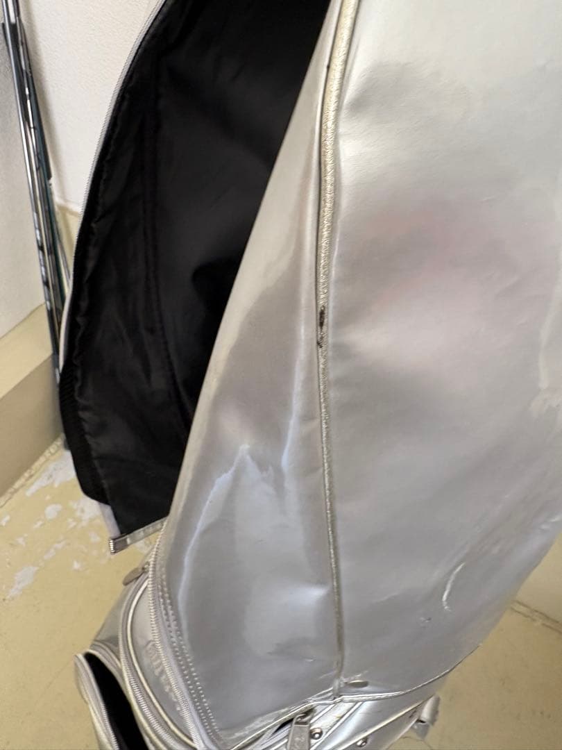 ダンスウィズドラゴンDance With Dragonシルバー キャディバッグ