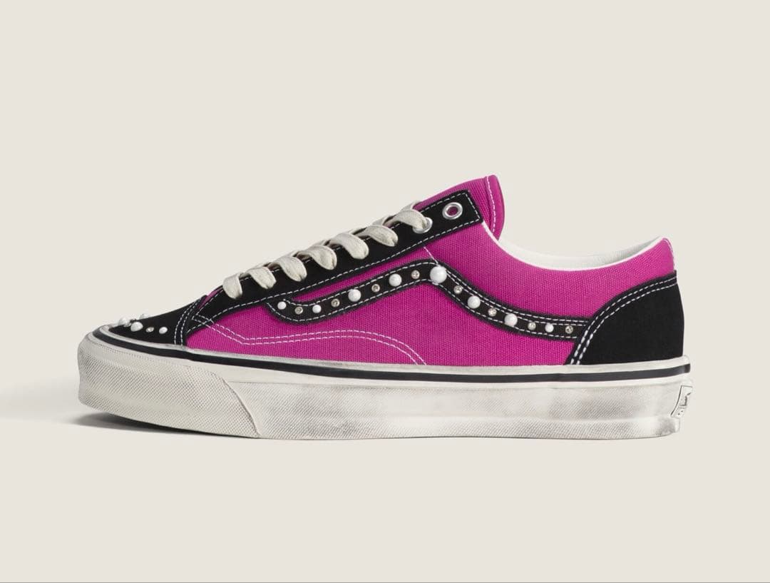 vans PREMIUM オールドスクール 36 パール