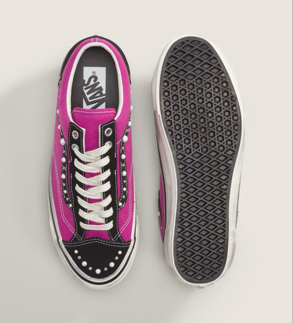 vans PREMIUM オールドスクール 36 パール