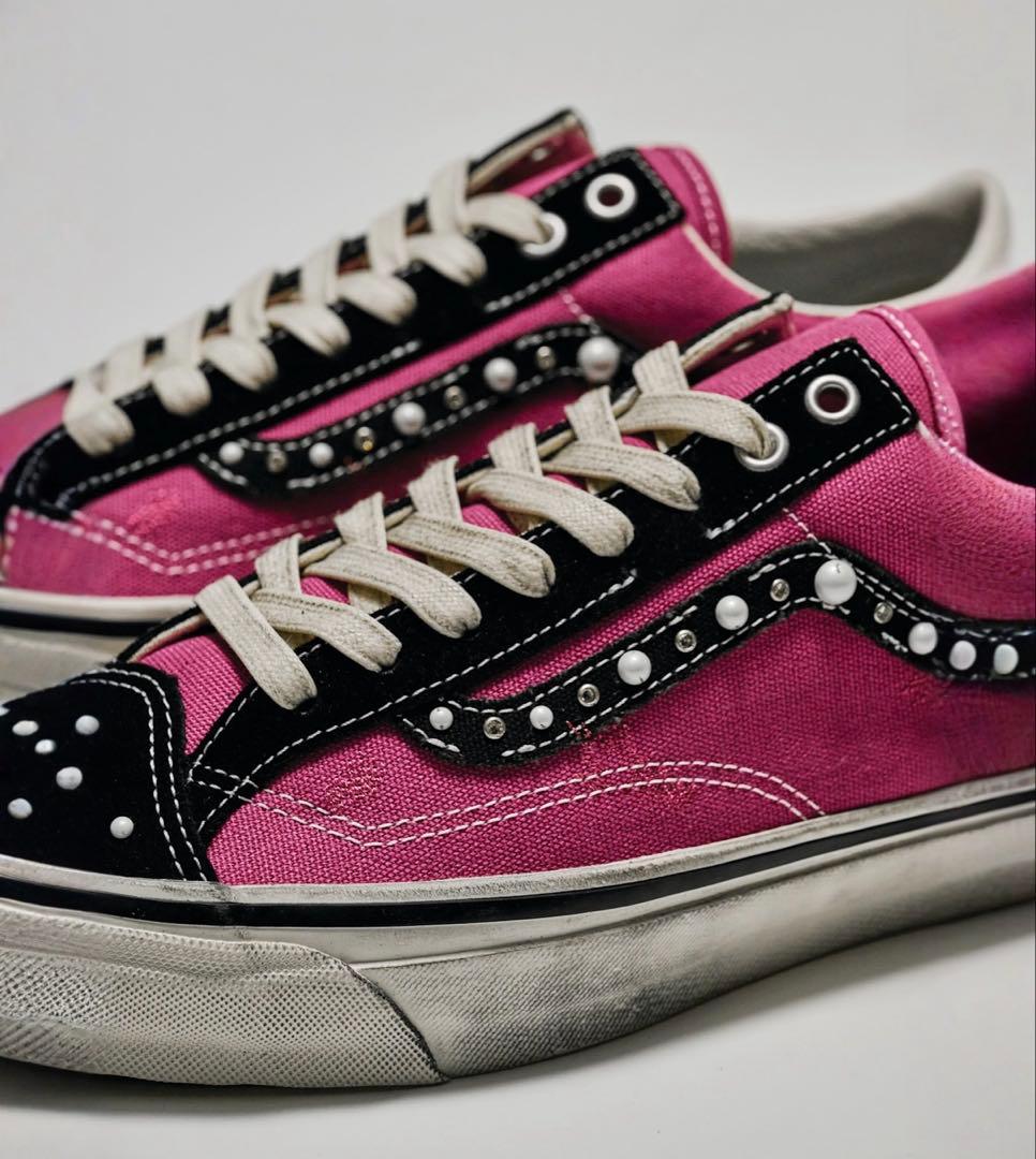vans PREMIUM オールドスクール 36 パール
