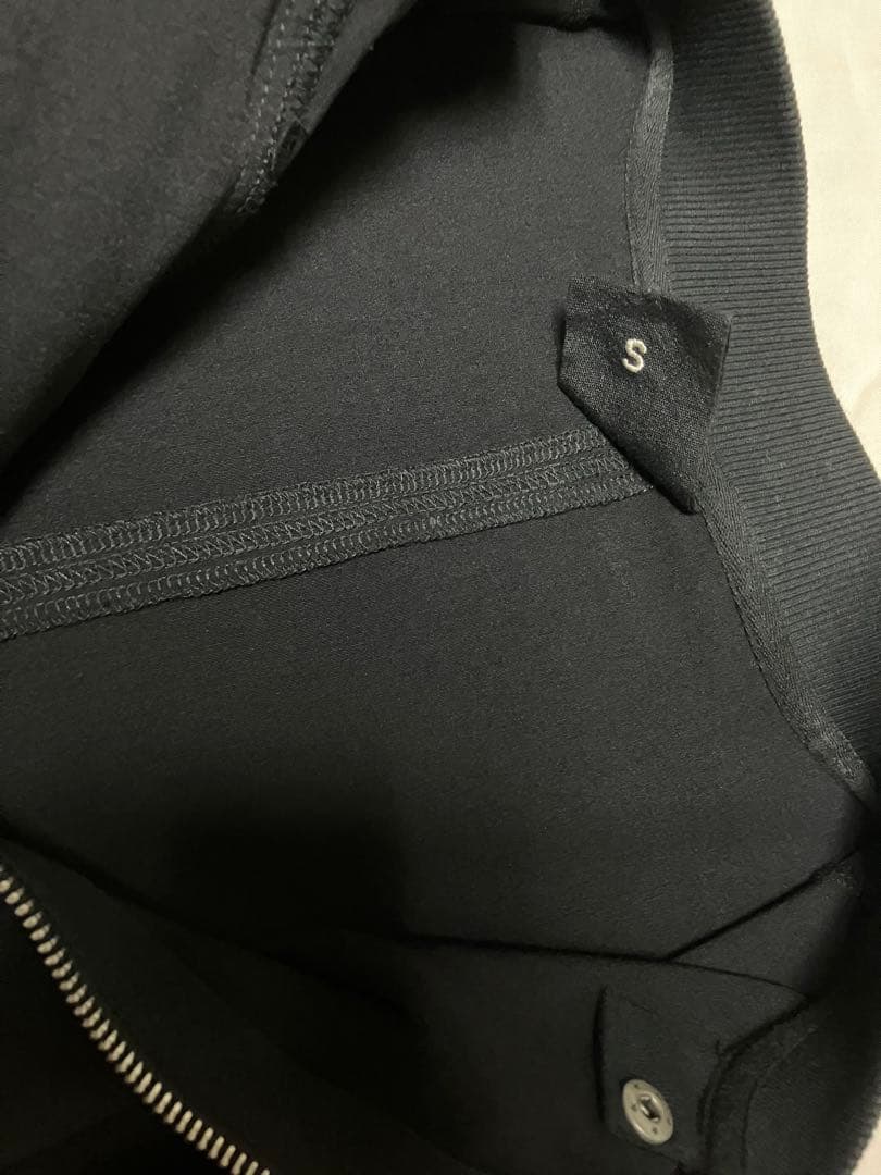 Thomkromストレッチ スリム ボンバージャケット ブラック サムホール