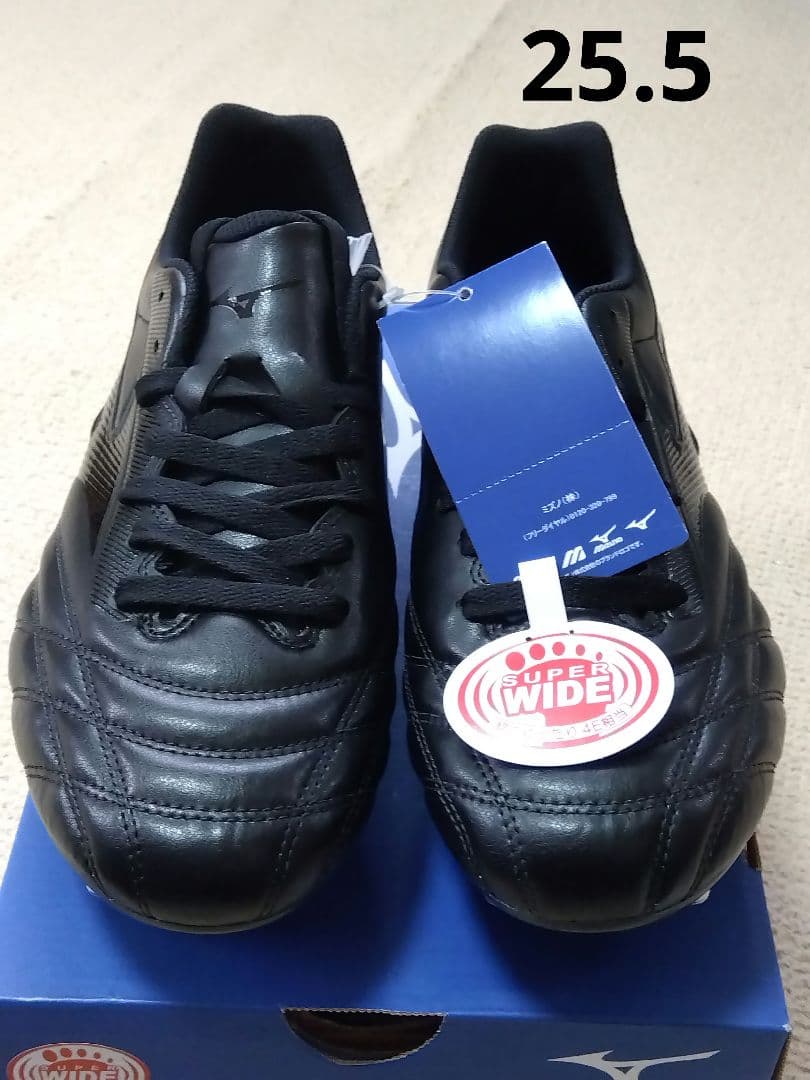 ラグビースパイク／25.5／黒×黒／R1GA200100／新品・未使用品