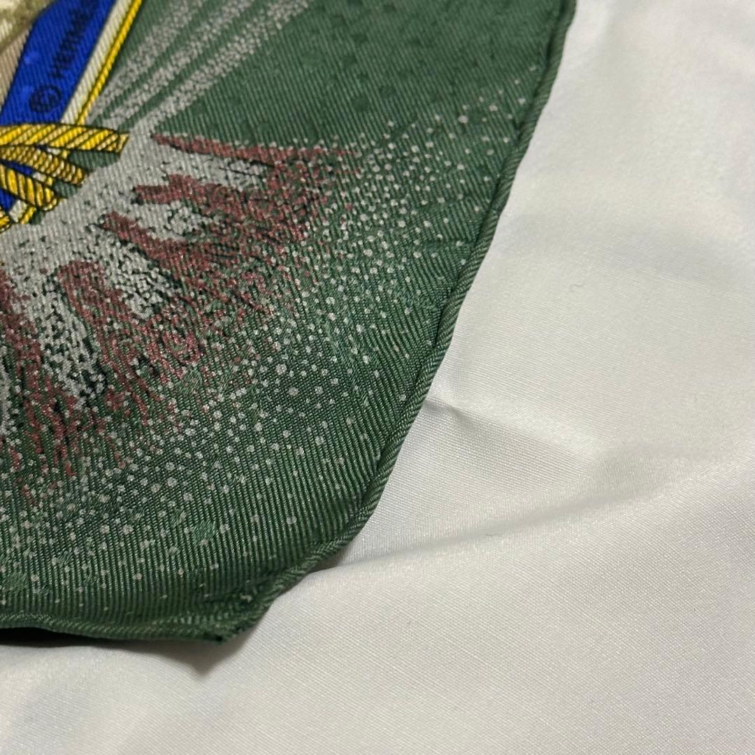 エルメス☆カレ90☆スカーフ☆シルク☆FEUX D'ARTIFICE（花火）