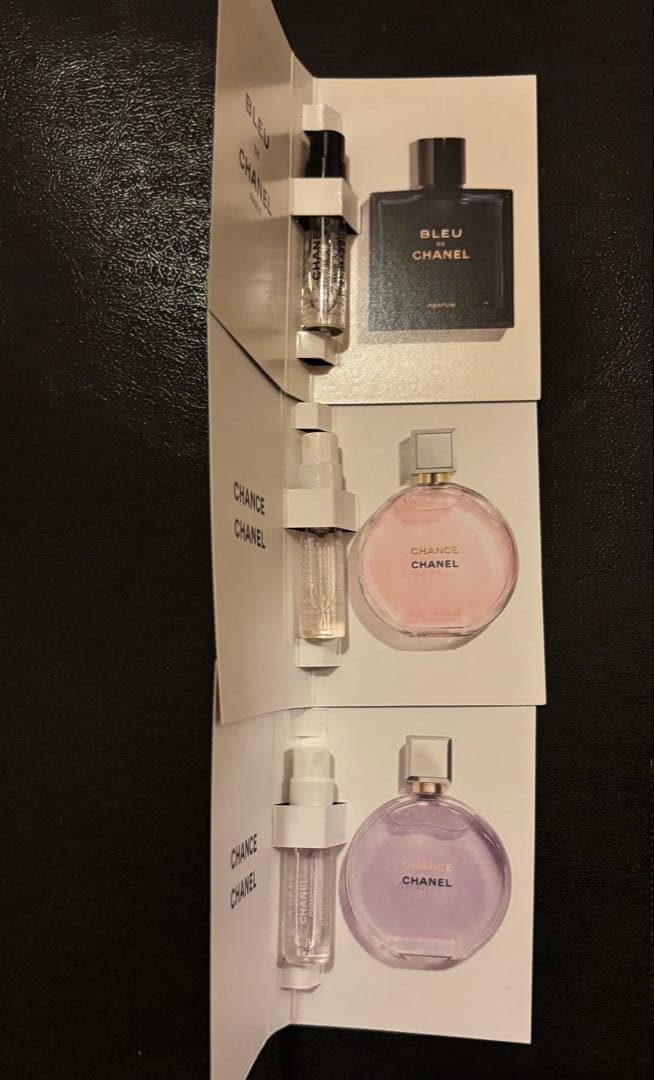 セット　ブルー ドゥ シャネル オードゥ パルファム（ヴァポリザター）