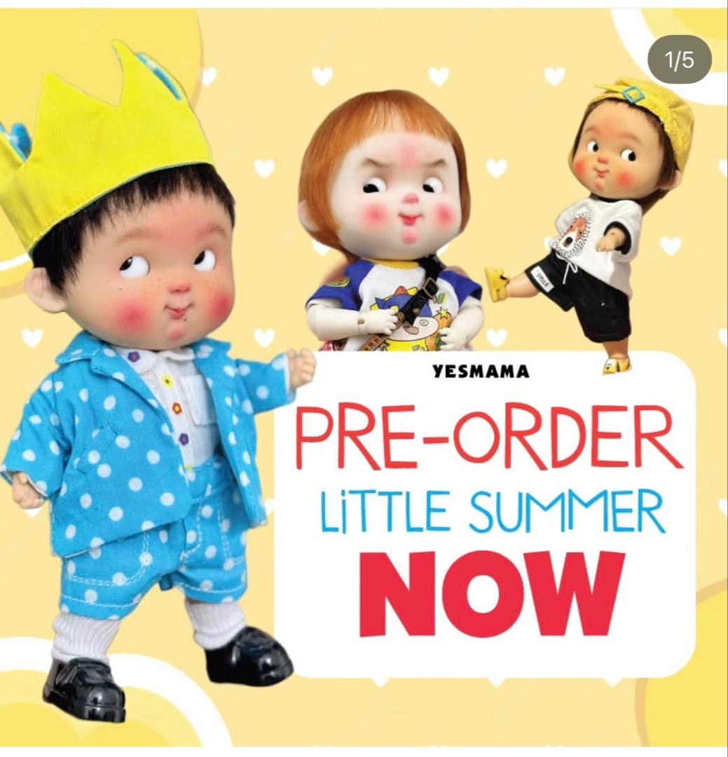 オーダーページ‼️ yesmama と言う作家のドールです。 summerちゃん❣️